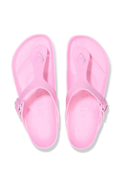 Womens baby pink t bar sandals