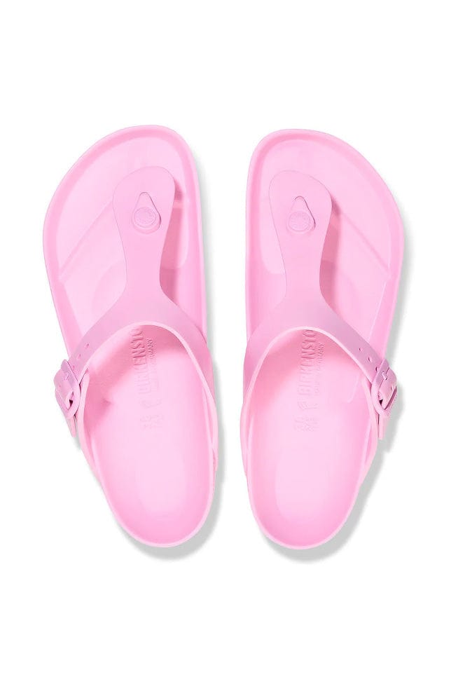 Womens baby pink t bar sandals