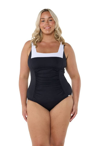 Jantzen Heritage Square Neck One Piece