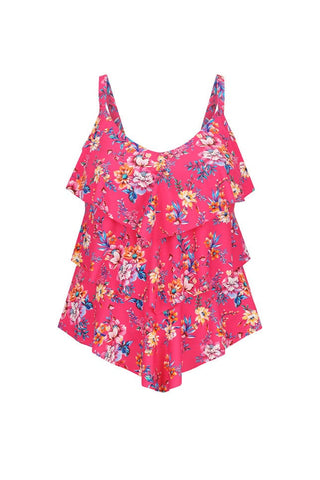 Castaway 3 Tier Tankini Top