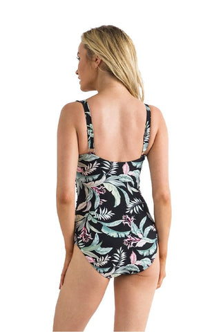 Jantzen Maui DD/E Mesh Double Frill One Piece