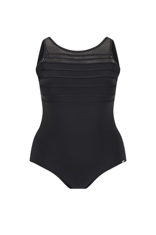 Jantzen Cosmopolitan Mesh High Neck One Piece