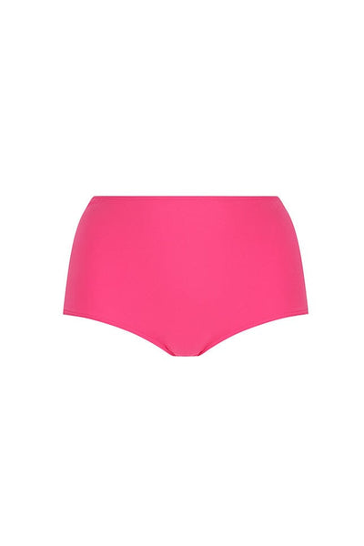 Ghost mannequin pink high waisted swim bottom