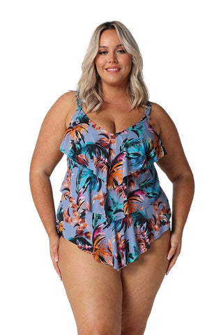 Mauritius 3 Tier Tankini Top