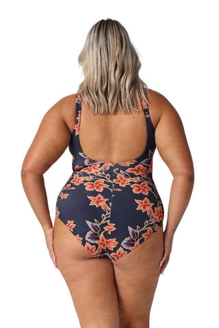 Bahamas Waist Tie One Piece