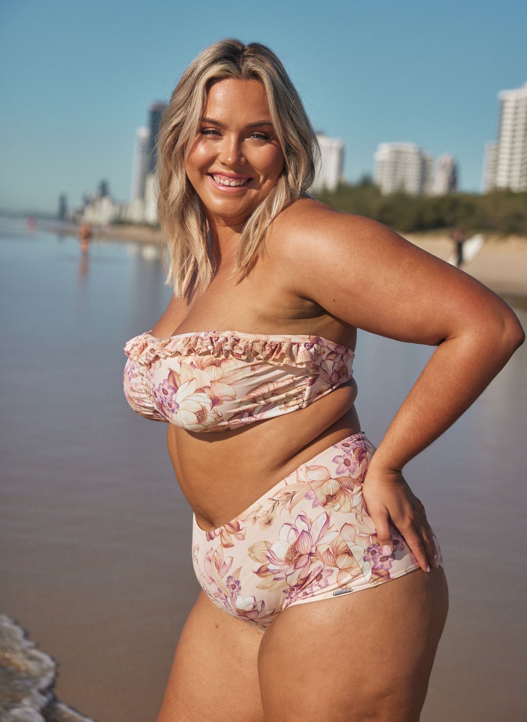 Plus size strapless bikini online