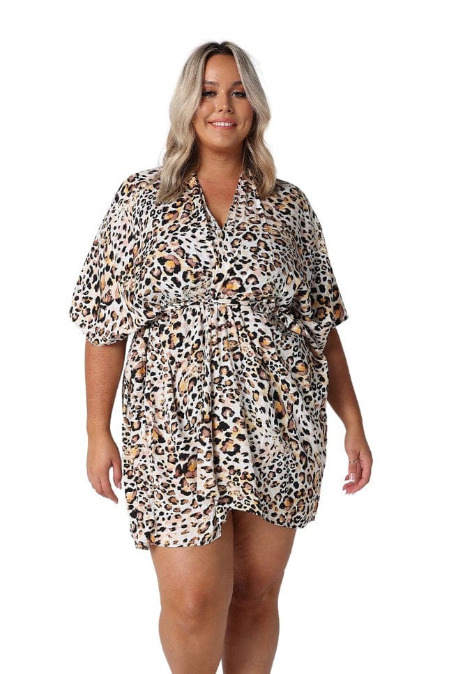 Snow Leopard Kaftan