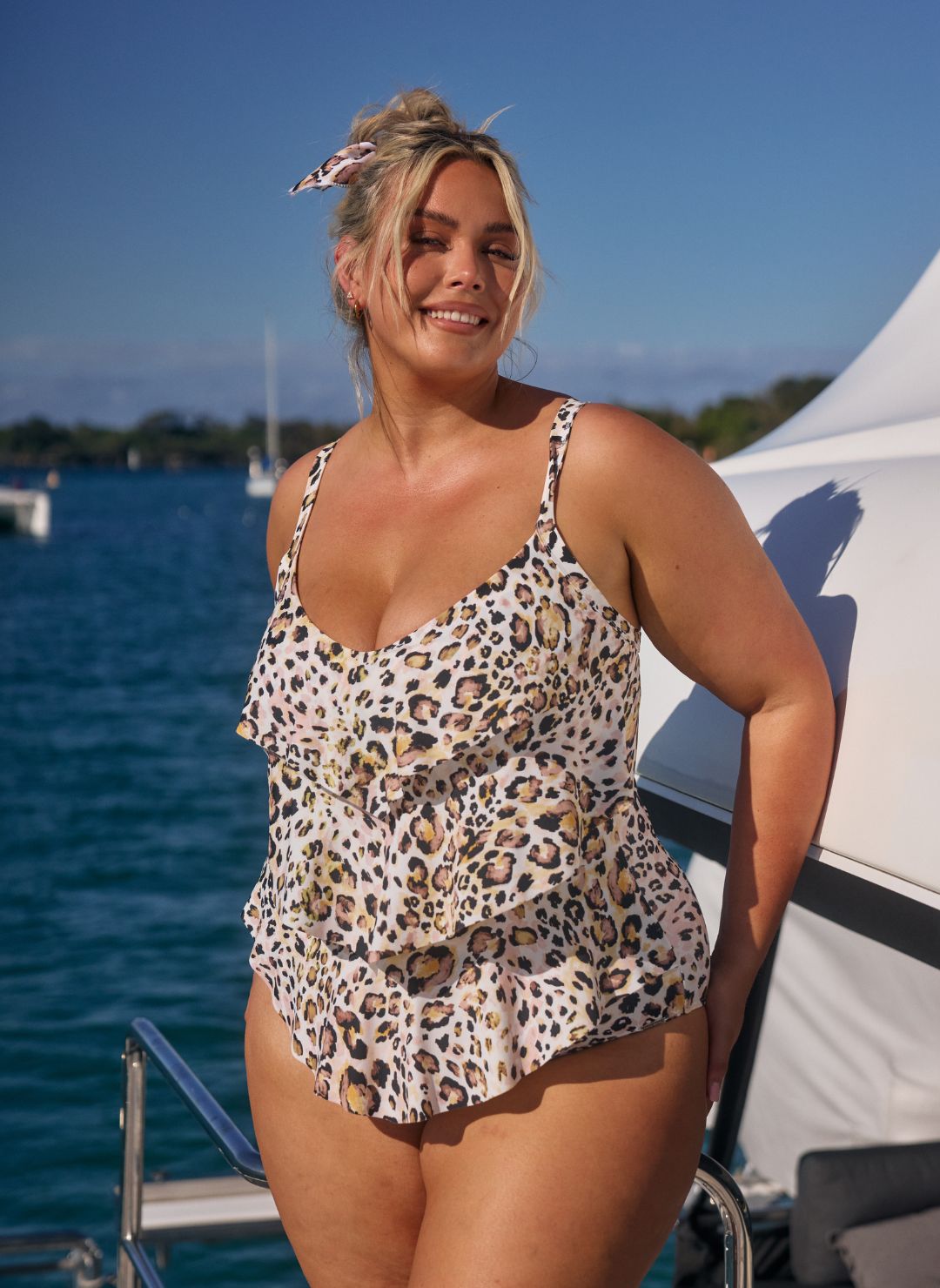 THE CURVY SCOOP | New Leopard Print Swimwear Collection