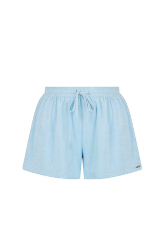 Terry Towelling Shorts Light Blue