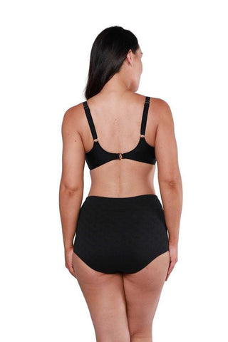 Acapulco Black High Waist Bikini Bottoms