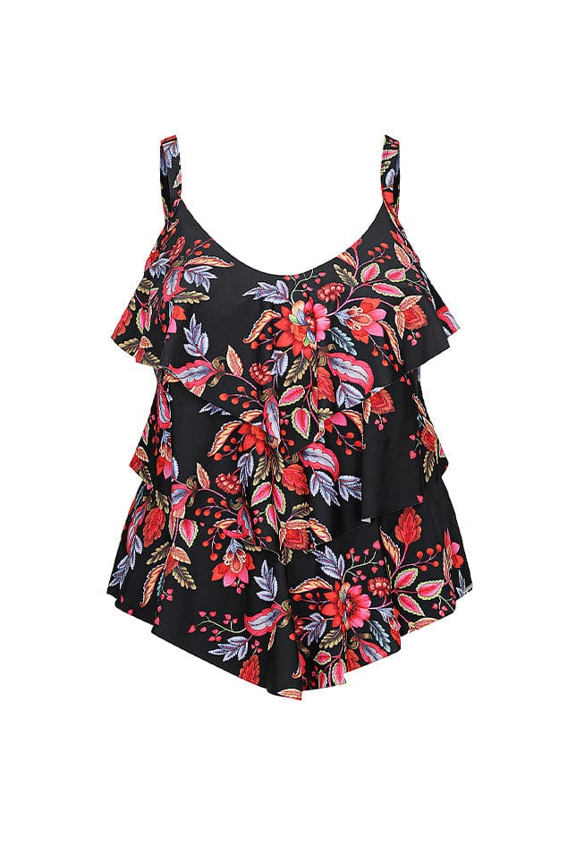 Wildberries 3 Tier Tankini Top