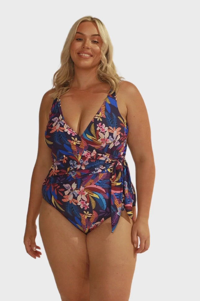 Majorca Waist Tie One Piece