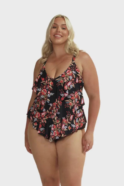 Wildberries 3 Tier Tankini Top