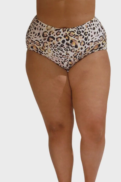 Snow Leopard High Waisted Pant