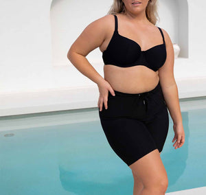 AONTUS Women's Plus Size Swimsuits Tummy Control One Piece Swim